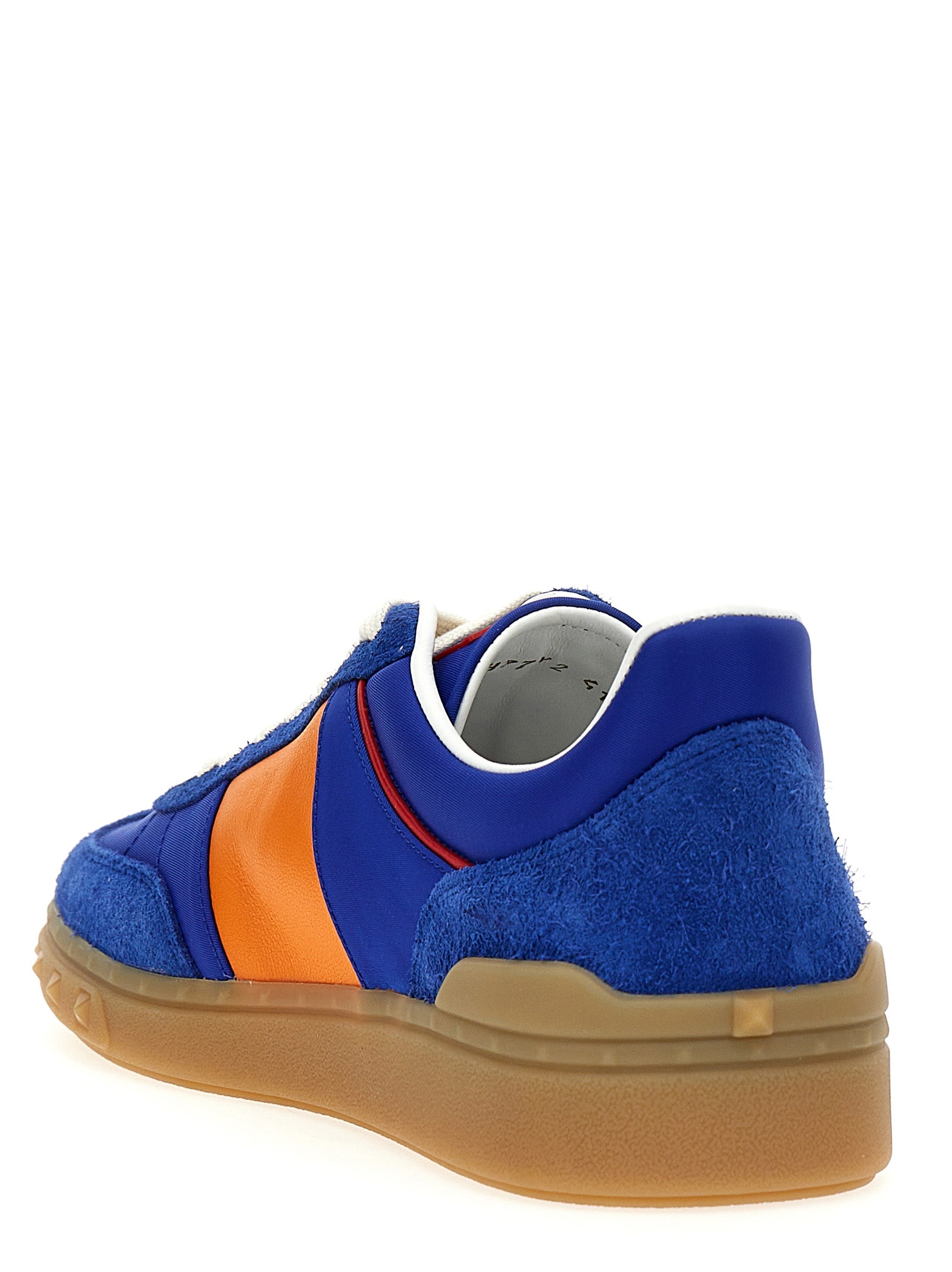 Valentino Garavani Upvillage Low-Top Sneakers in Blue Calfskin