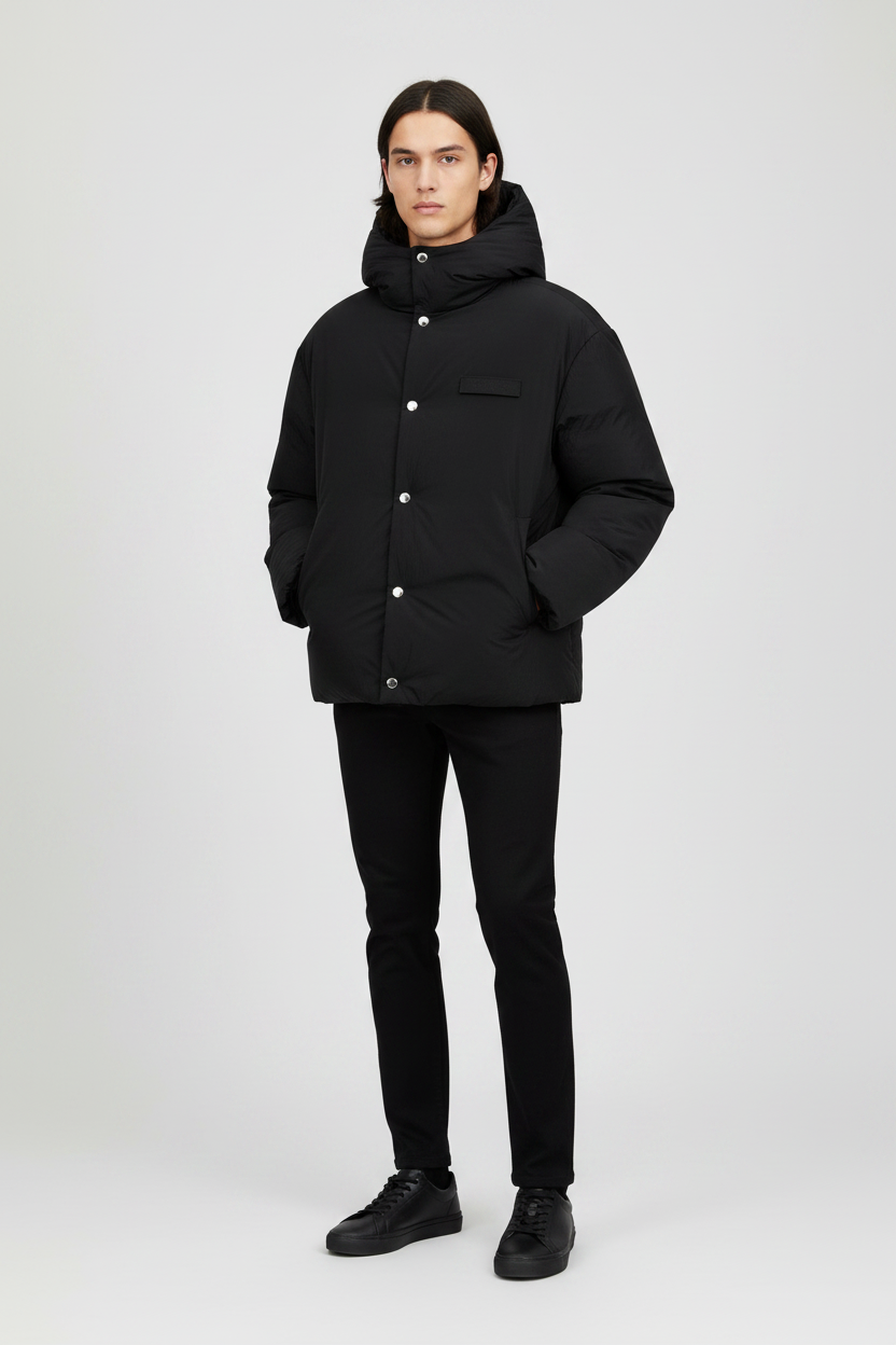 Jacquemus La Doudoune Black Padded Down Jacket Men