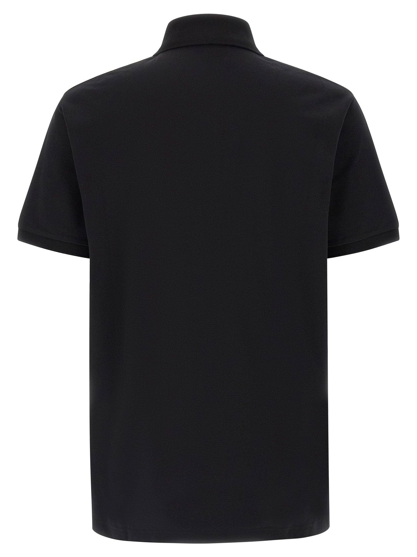 Gucci Morsetto Piqué Cotton Polo Shirt — Black | Men
