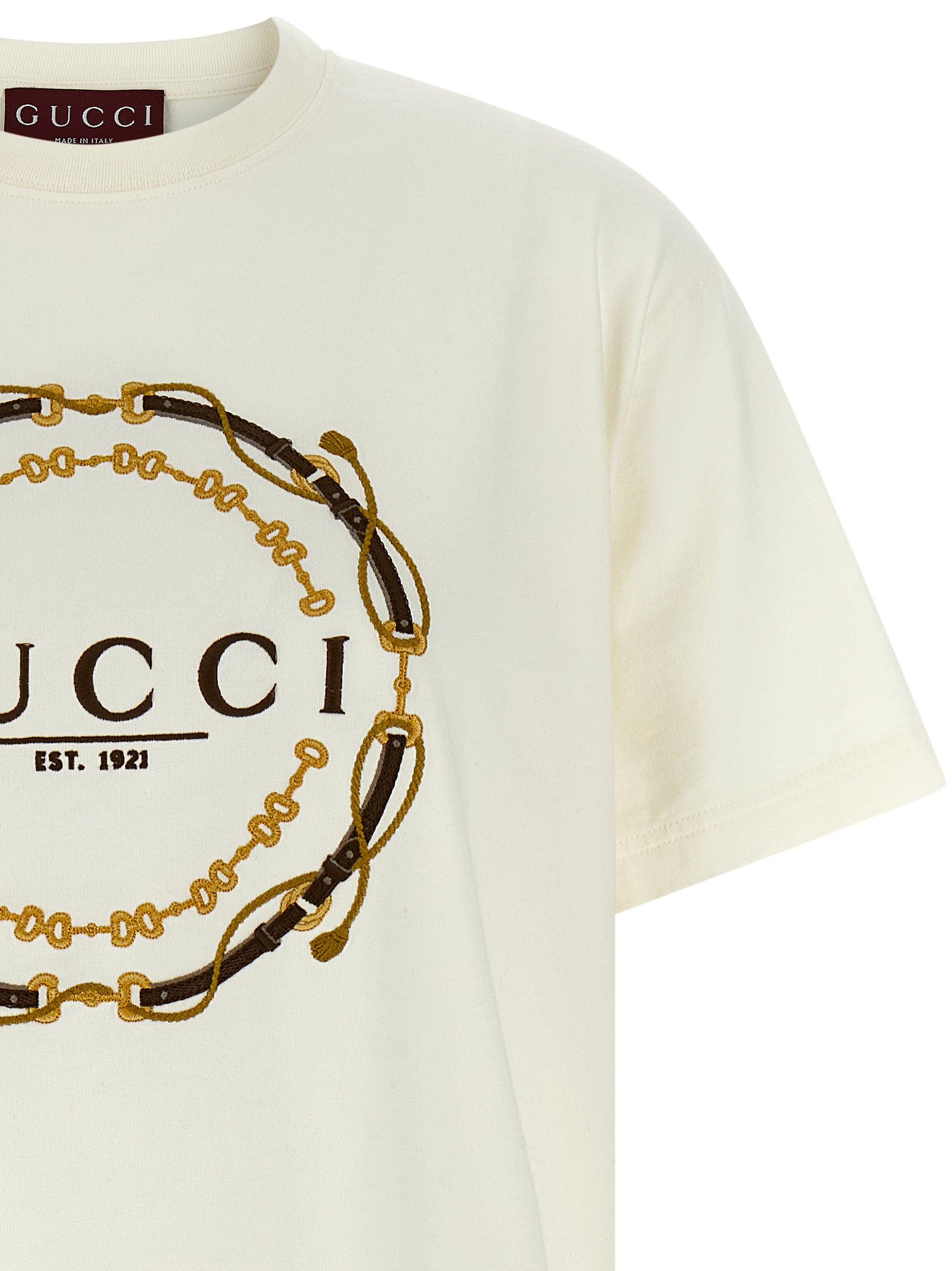 White Fabric T-Shirt