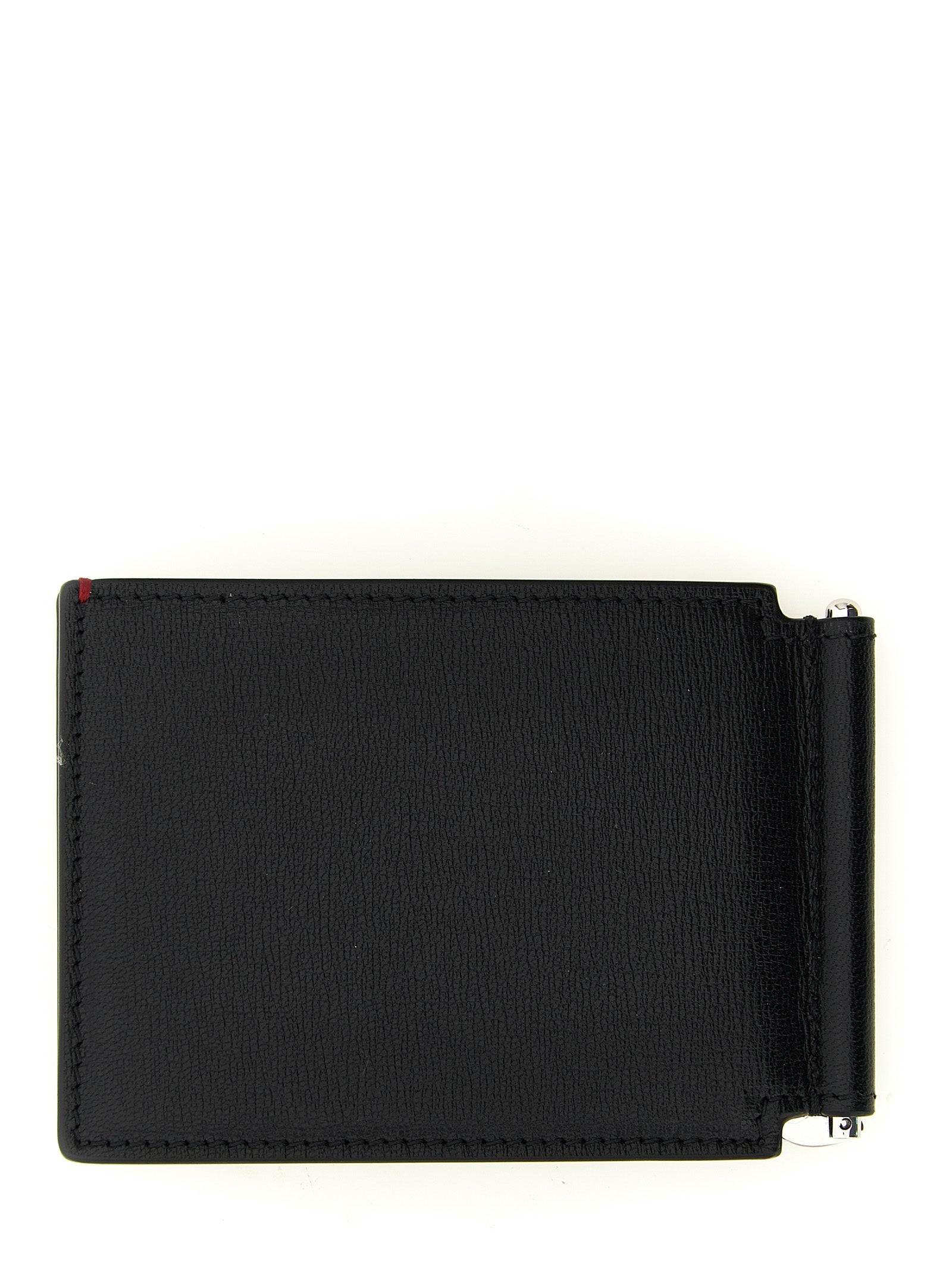 Black Goatskin Money Clip