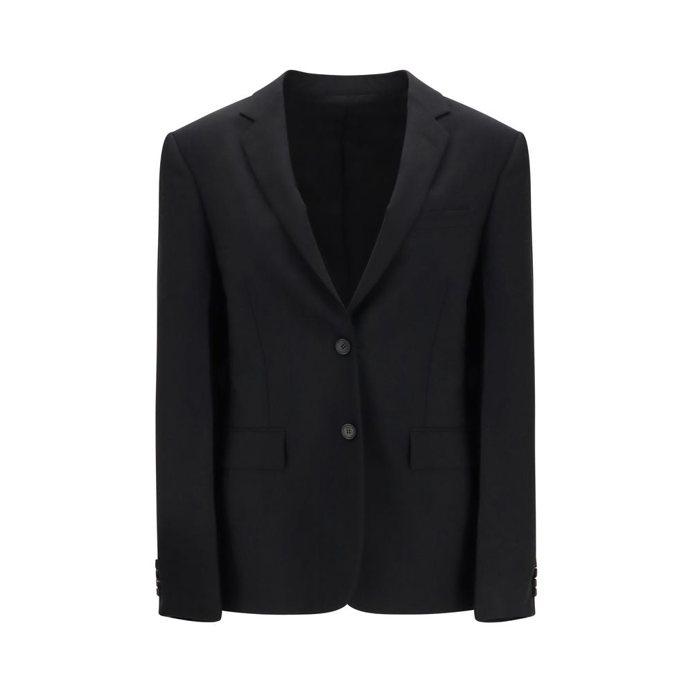 Fendi Black Mohair Blazer