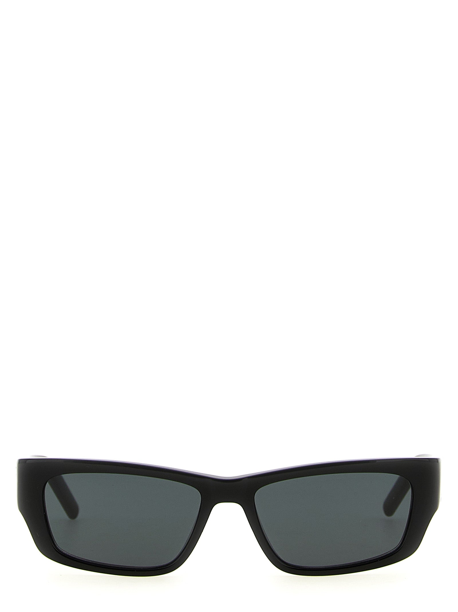 Saint Laurent SL M182 Jazz Black Acetate Cat-Eye Sunglasses Cassandre Gold