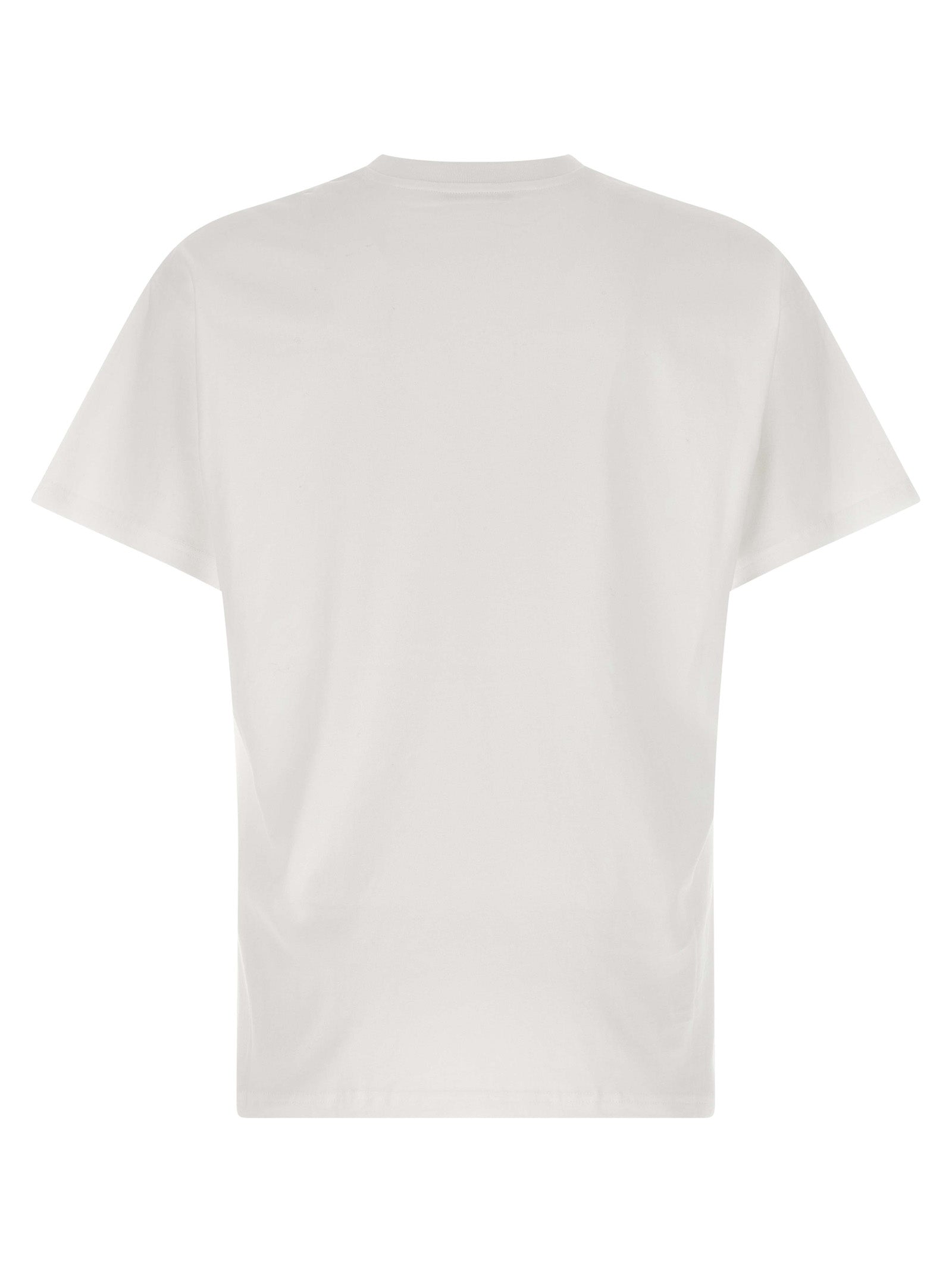 Givenchy White Cotton T-Shirt – Logo Patch