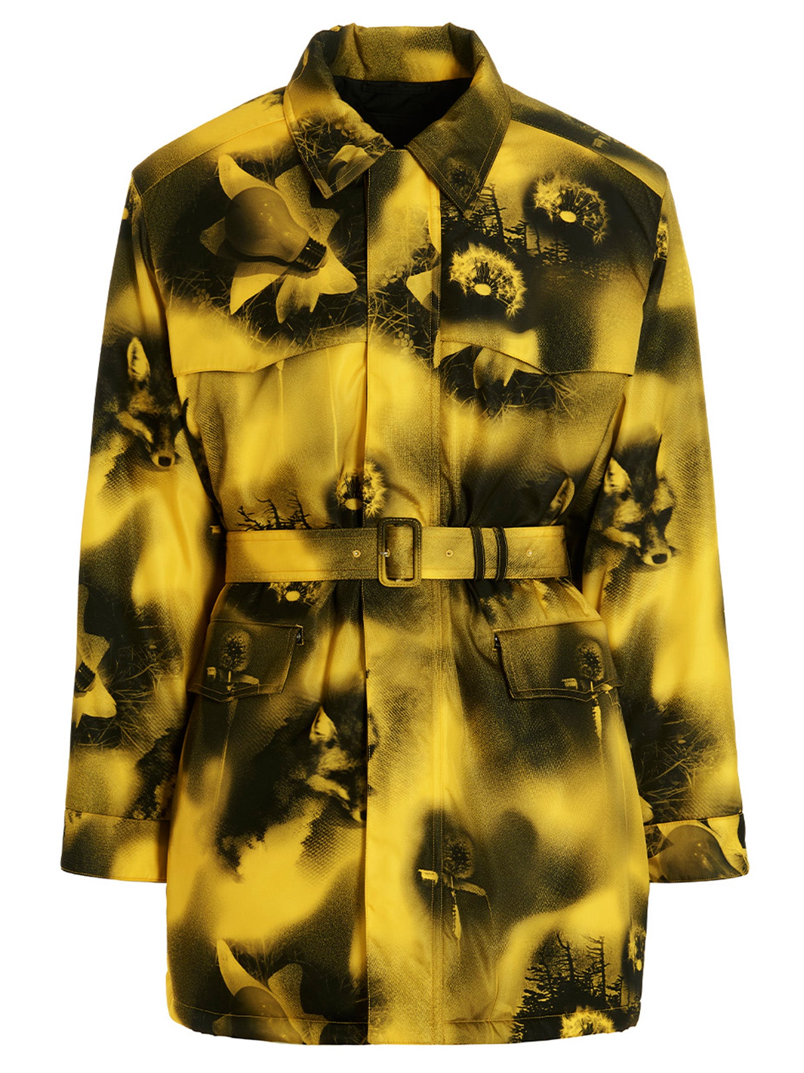 Prada Bicolor Re-Nylon Parka
