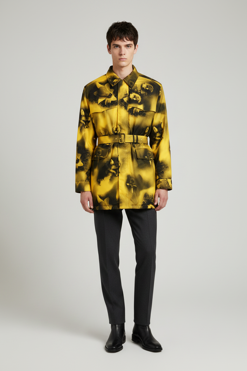 Prada Bicolor Re-Nylon Parka