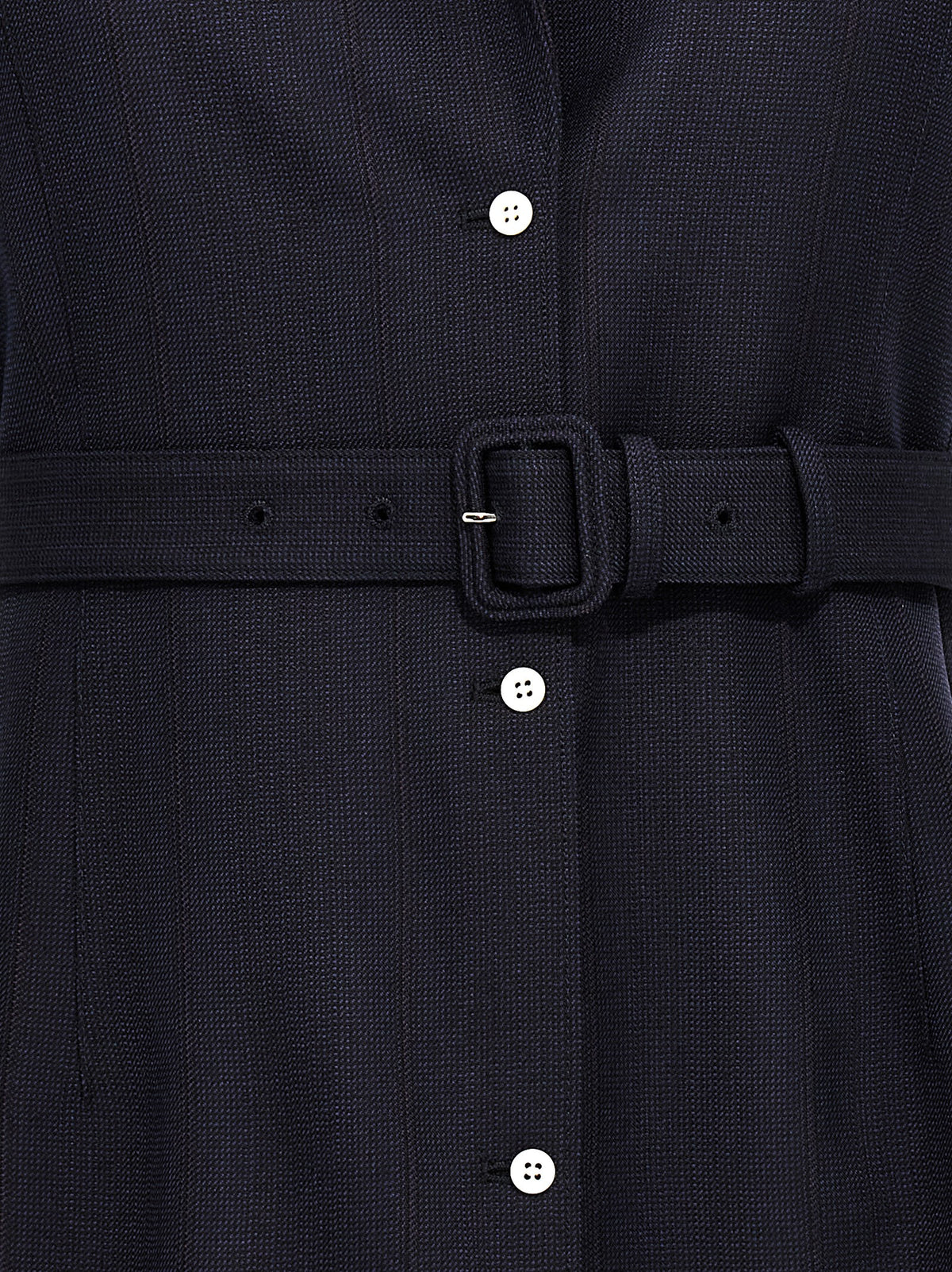 Prada Virgin Wool Sleeveless Vest Jacket in Blue | Made in Italy