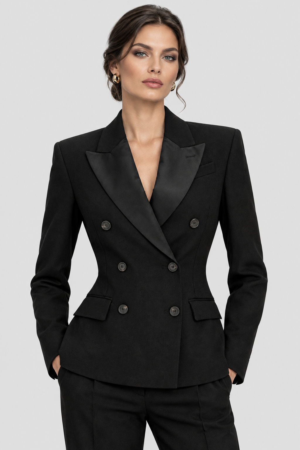 Brunello Cucinelli Virgin Wool Blazer in Black | Made in Italy