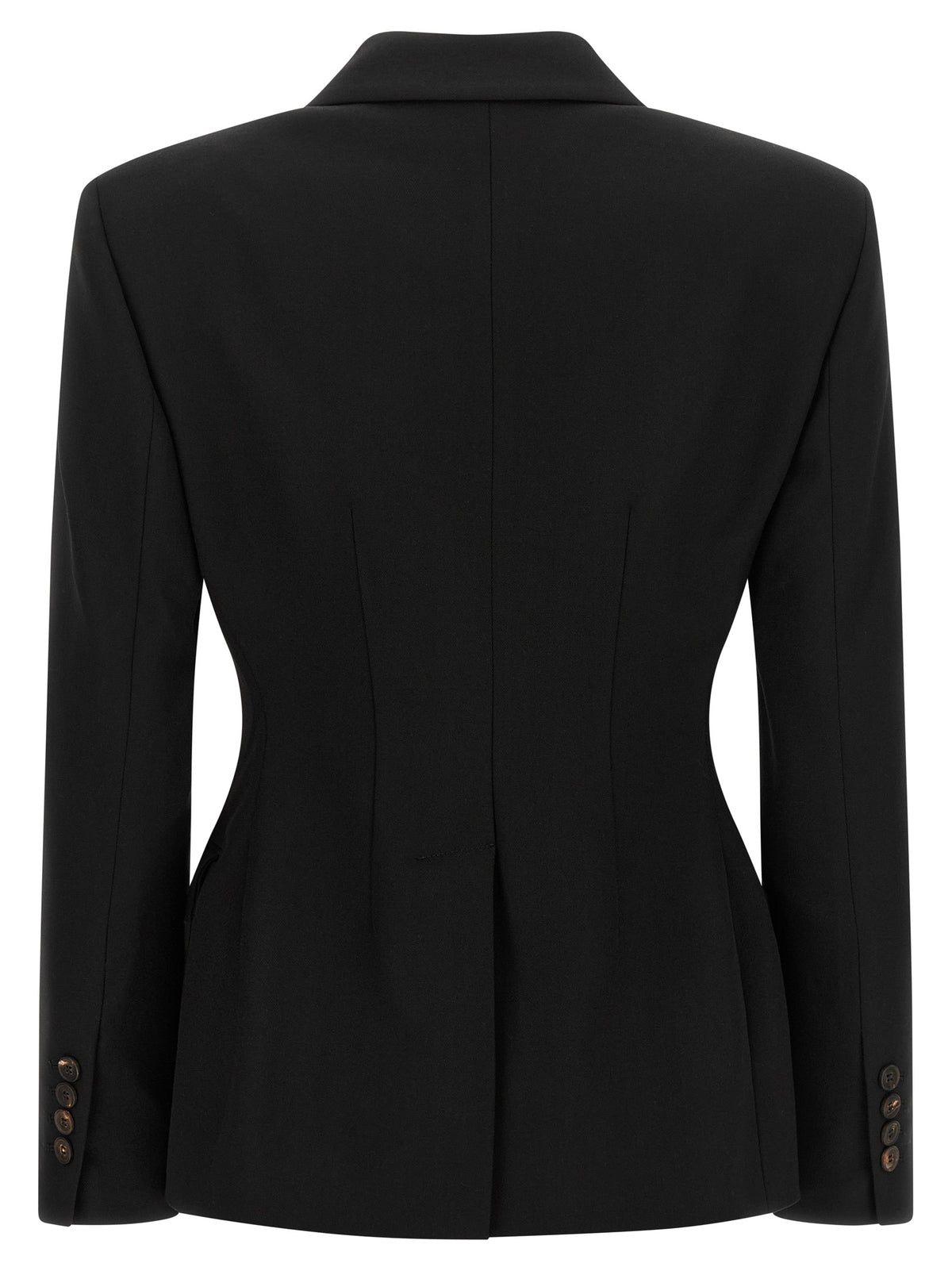 Brunello Cucinelli Virgin Wool Blazer in Black | Made in Italy