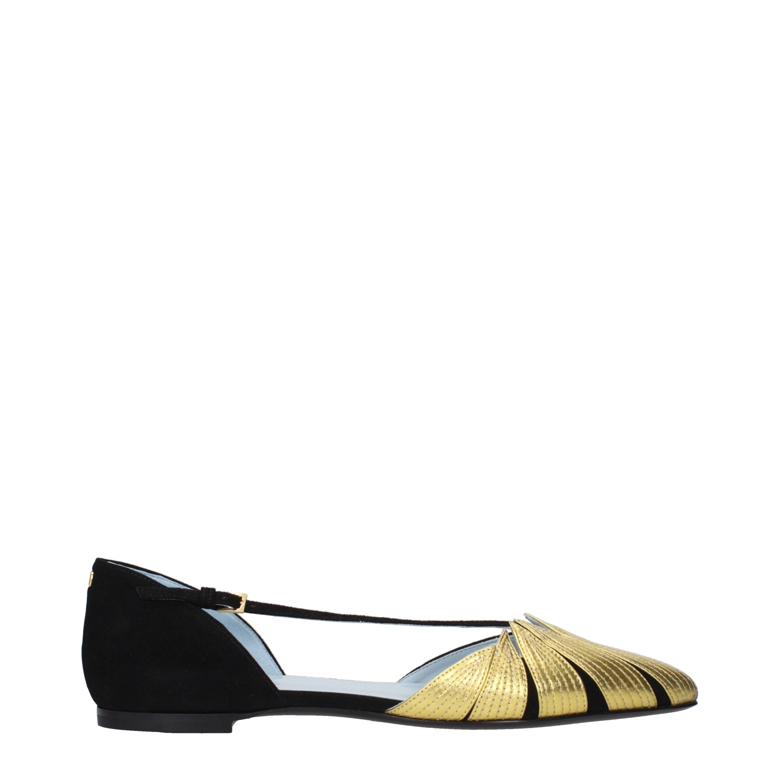 Valentino Garavani Black Suede Flat Sandals with Back Logo
