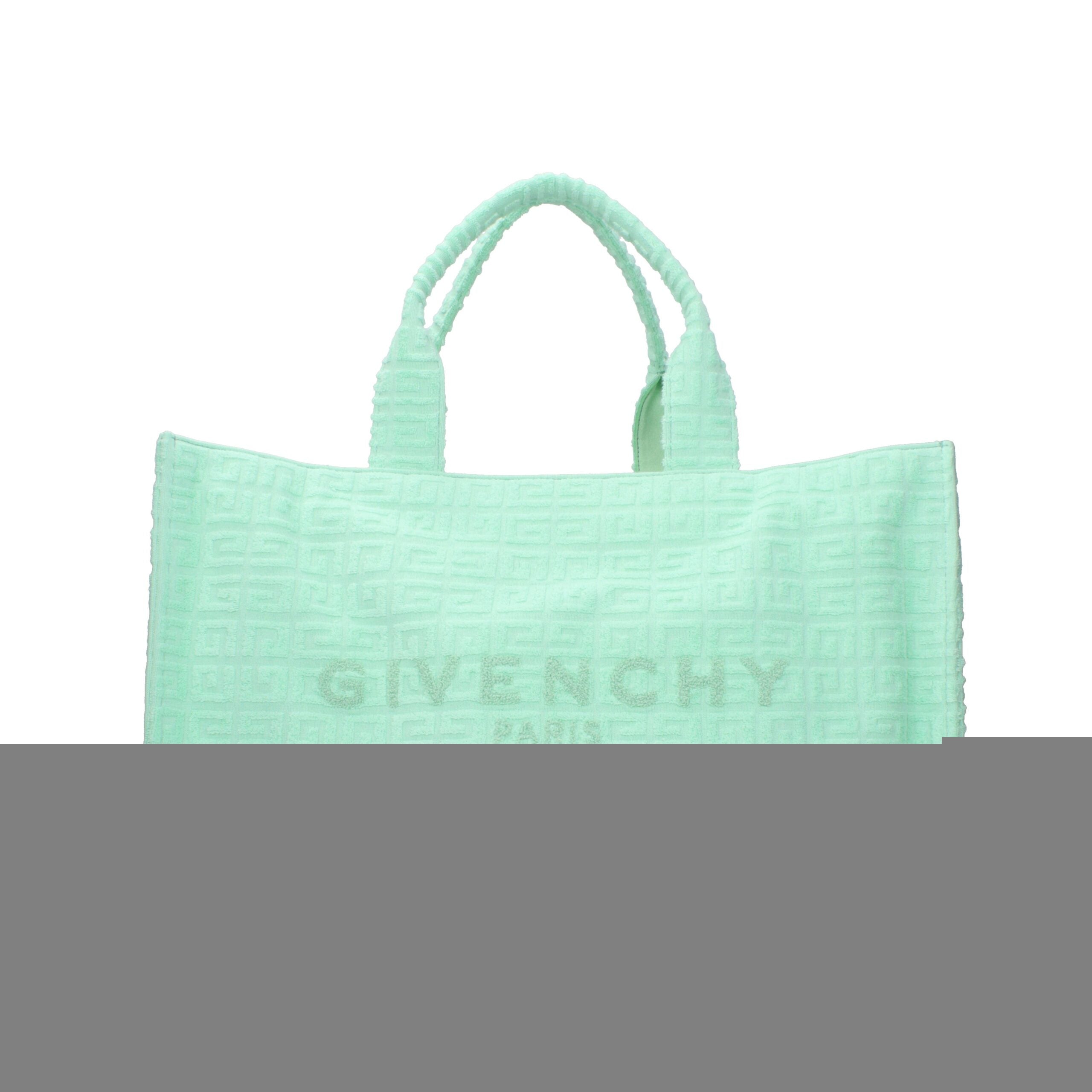 Green Fabric Handbag