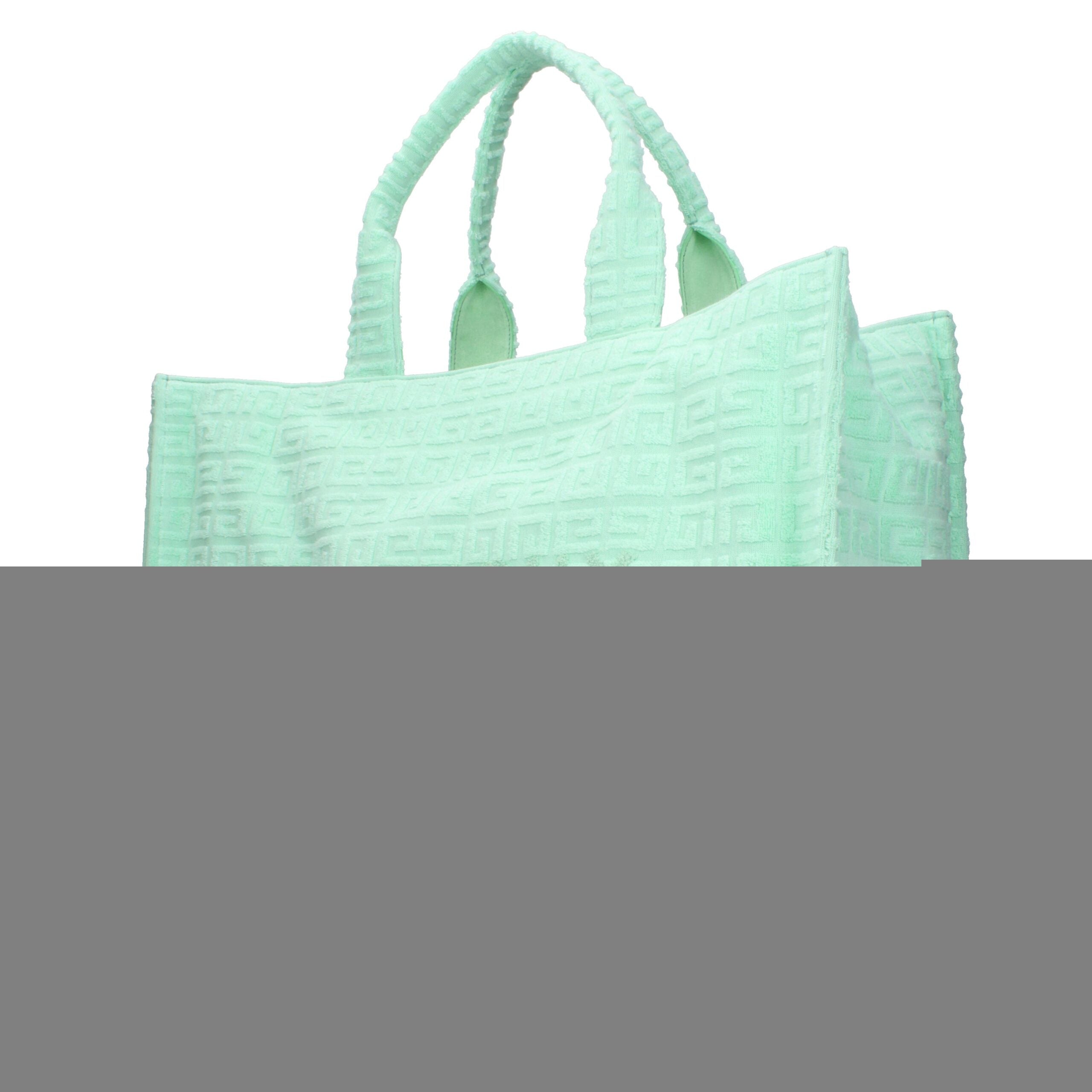 Green Fabric Handbag
