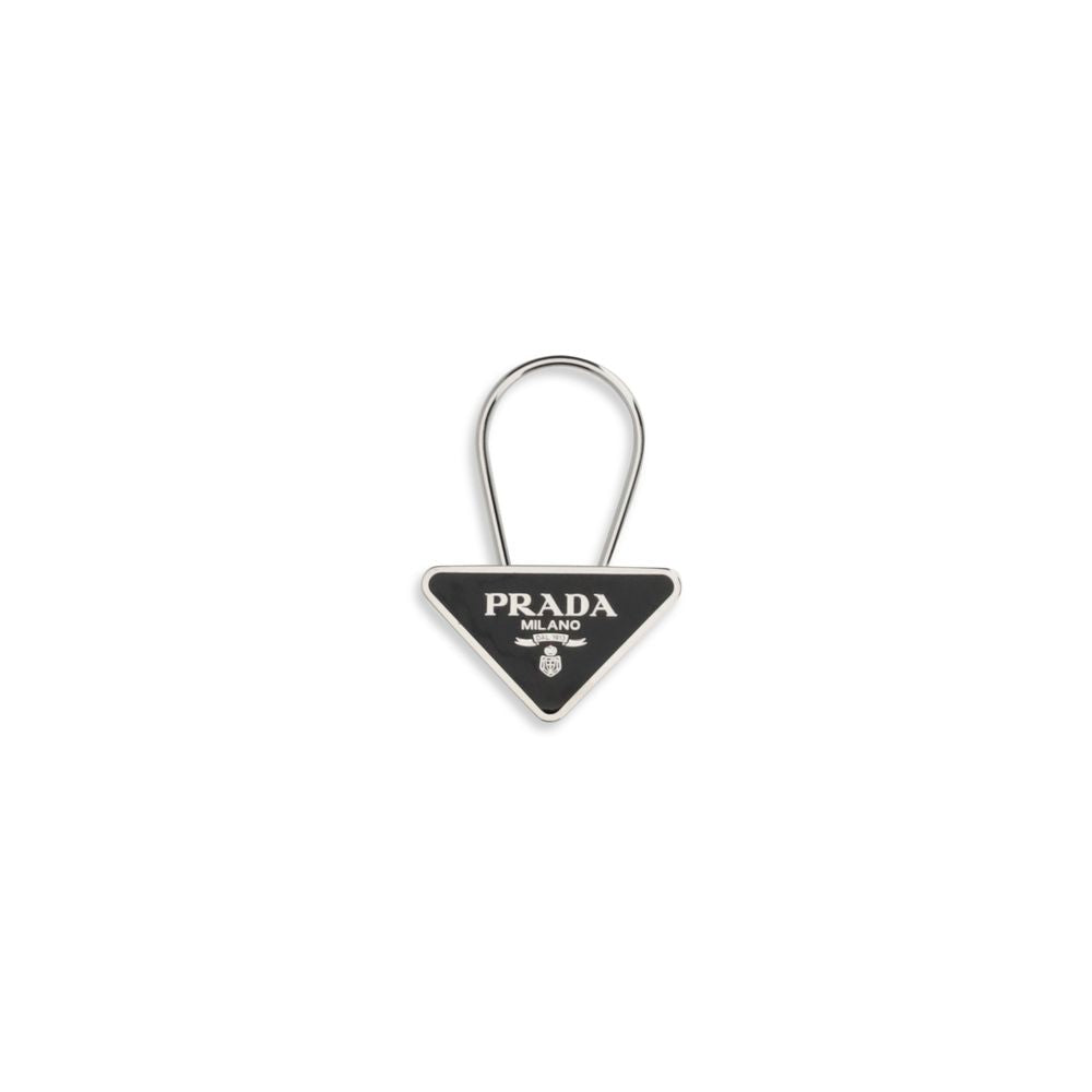 Black Stainless Steel Keychain